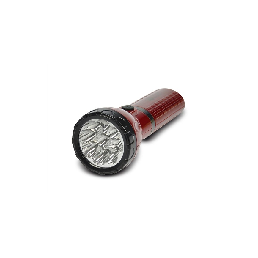 LED Laetav taskulamp 9xLED/4V 800mAh otseühendus seinakontakti