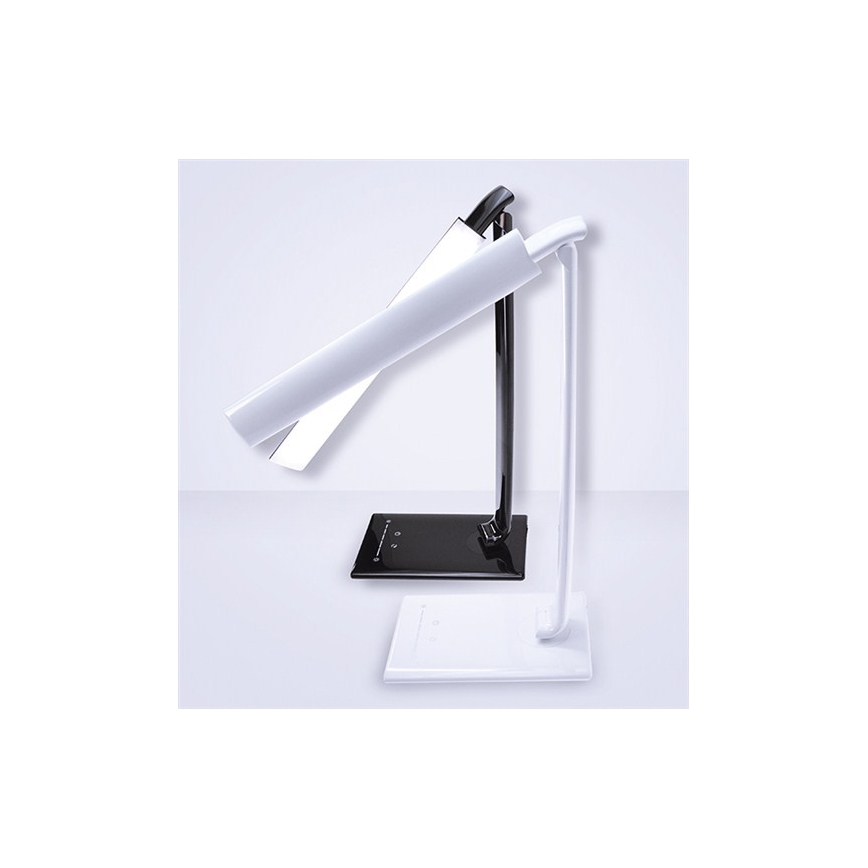 LED Hämardatav laualamp USB pordiga LED/12W/230V valge