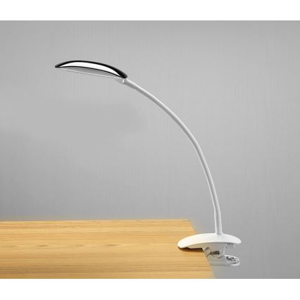 Soligth WO42 - hämardatav LED laualamp aluse ja klambriga LED/5W/230V