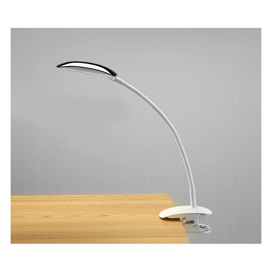 Soligth WO42 - hämardatav LED laualamp aluse ja klambriga LED/5W/230V