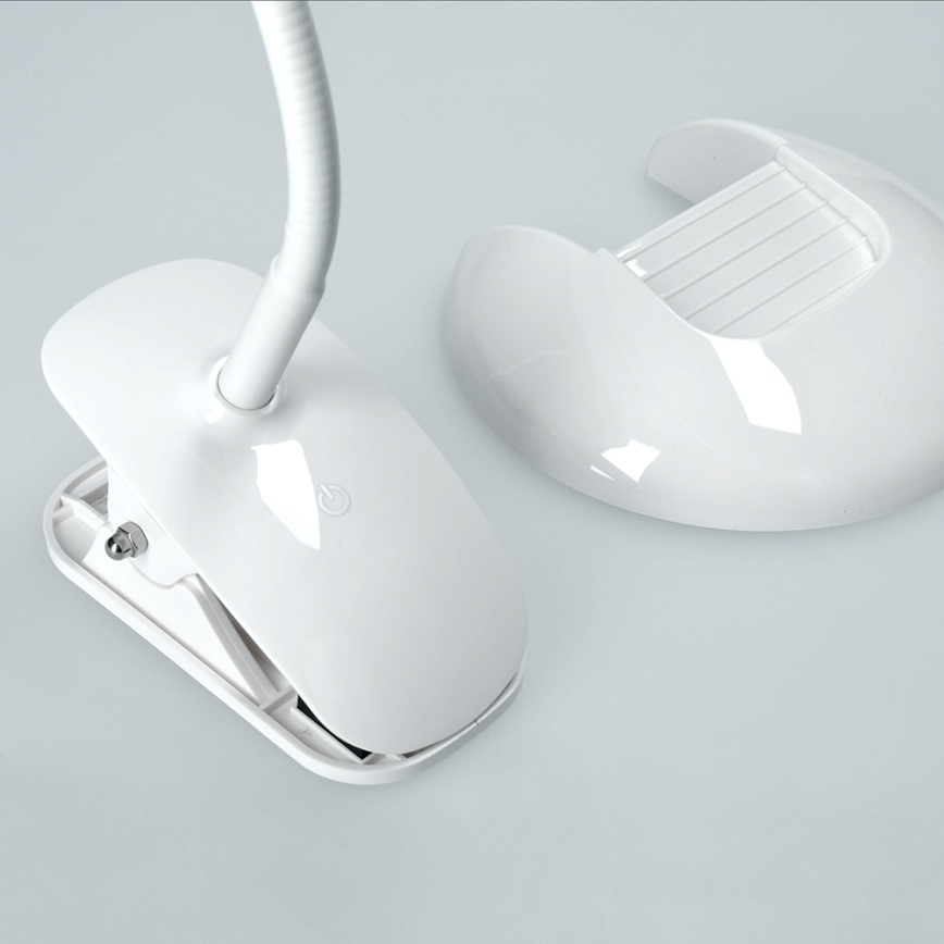 Soligth WO42 - hämardatav LED laualamp aluse ja klambriga LED/5W/230V