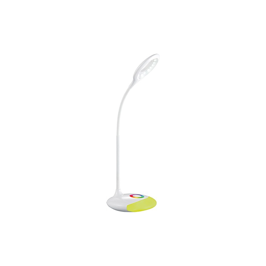 LED RGB Hämardatav taaslaetav laualamp LED/5W/5V 1800 mAh
