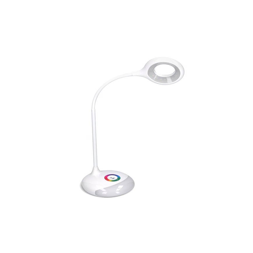 LED RGB Hämardatav taaslaetav laualamp LED/5W/5V 1800 mAh