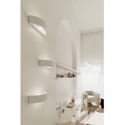 Seinavalgusti ATENA 1xE27/60W/230V 40,5 cm valge