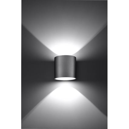 Kohtvalgusti seinale ORBIS 1 1xG9/40W/230V hall