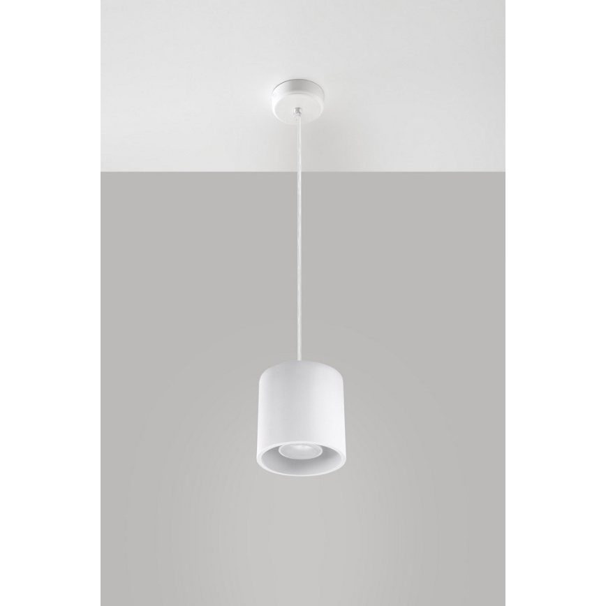 Sollux SL.0053 - Lühter ORBIS 1 1xGU10/40W/230V valge