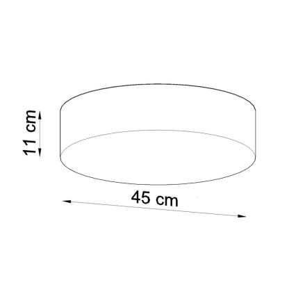 Sollux SL.0124 - Laevalgusti ARENA 45 3xE27/60W/230V must