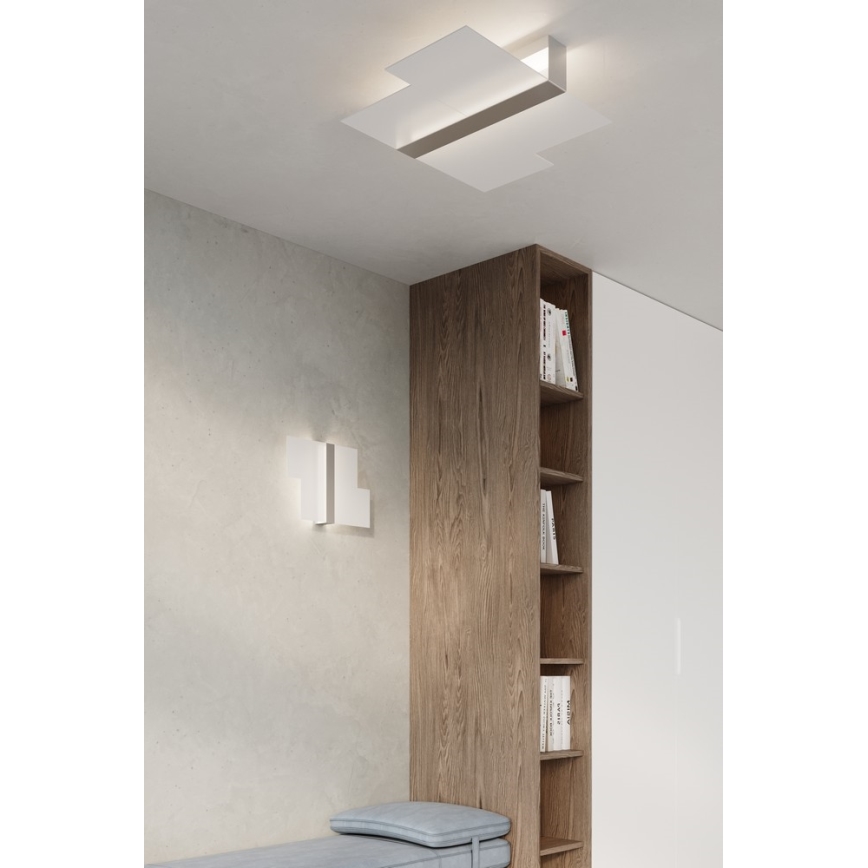 Laevalgusti MASSIMO 2xE27/60W/230V valge/läikiv kroom