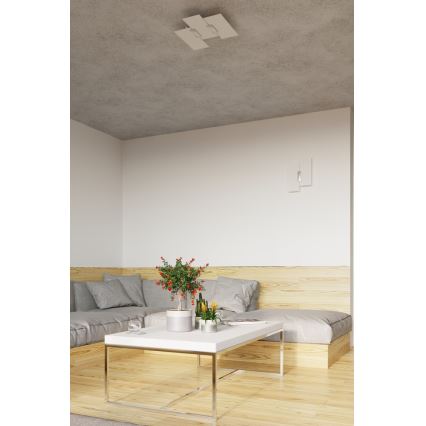 Laevalgusti FABIANO 3xE27/60W/230V valge/läikiv kroom