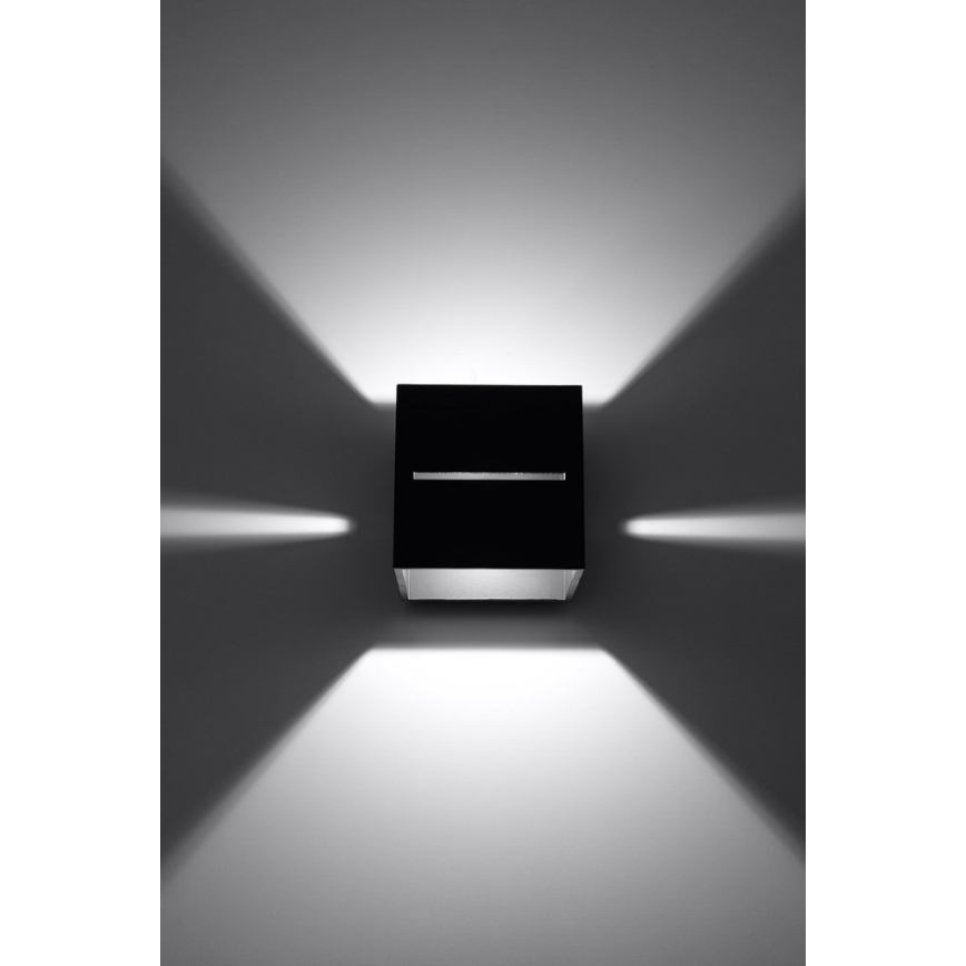 Sollux SL.0204 - Seinavalgusti LOBO 1xG9/40W/230V must