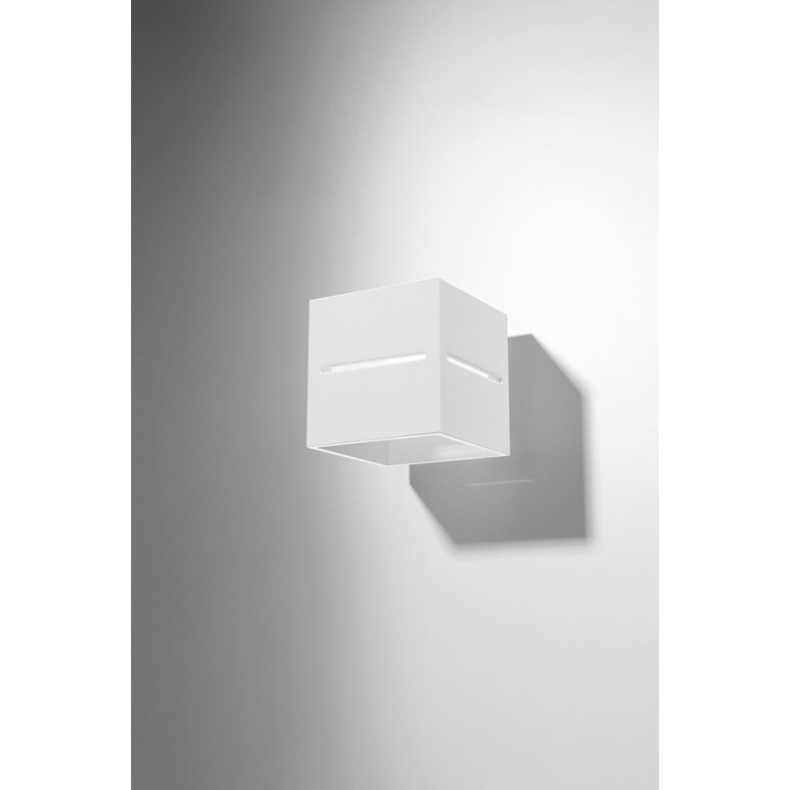 Sollux SL.0206 - Seinavalgusti LOBO 1xG9/40W/230V valge