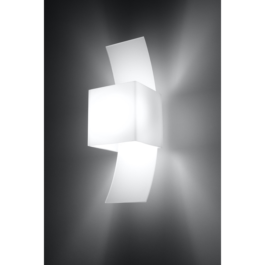 Sollux SL.0301 - Seinavalgusti LIMA 1xG9/40W/230V valge