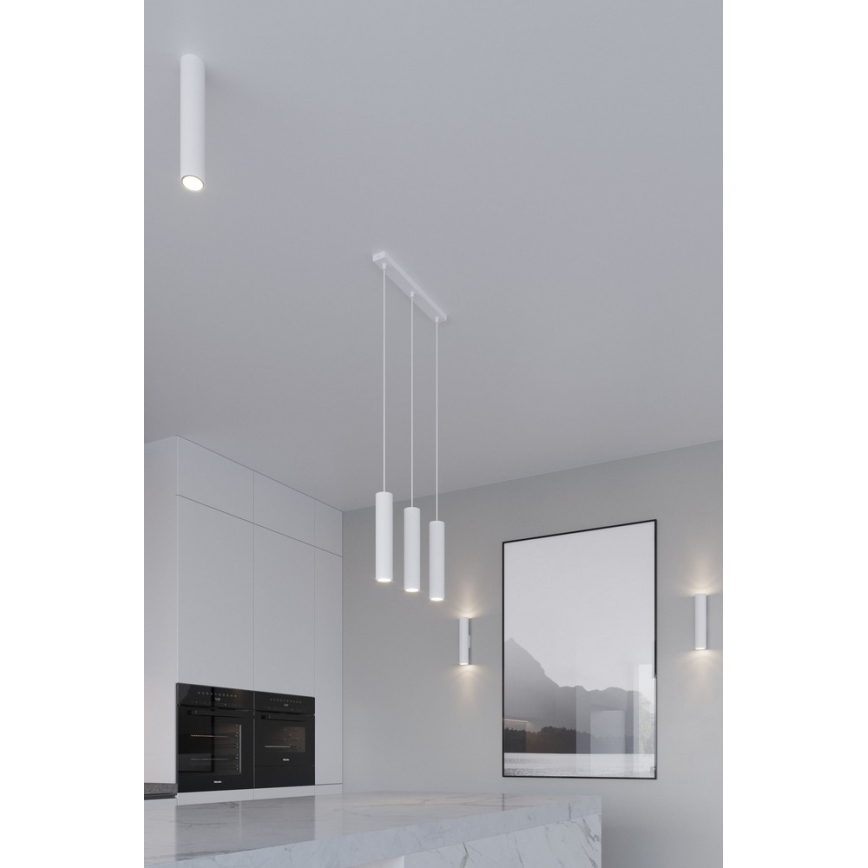 Sollux SL.0323 - Lühter LAGOS 1 1xGU10/40W/230V valge