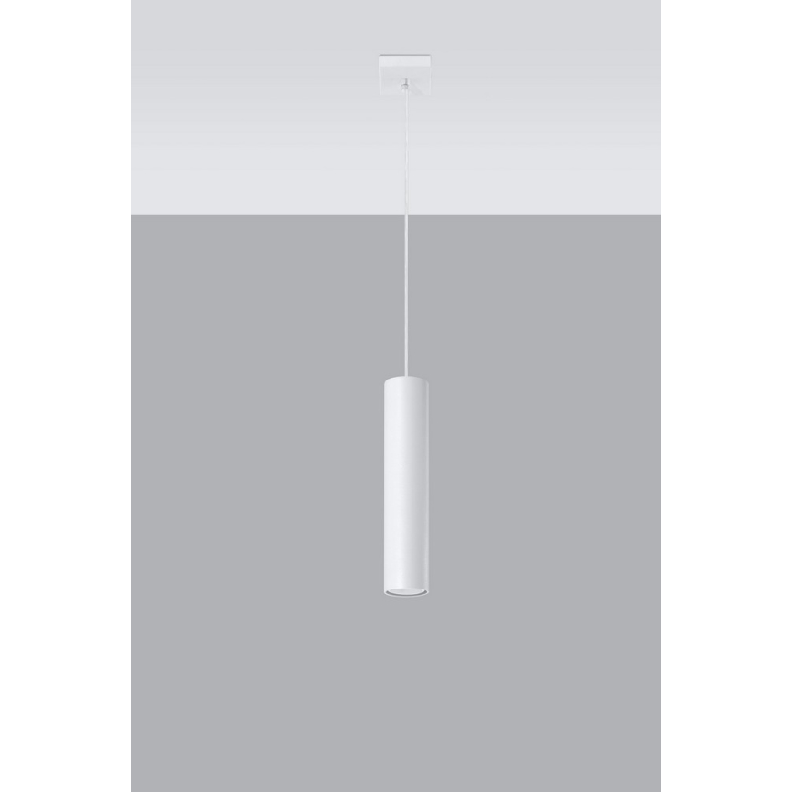 Sollux SL.0323 - Lühter LAGOS 1 1xGU10/40W/230V valge