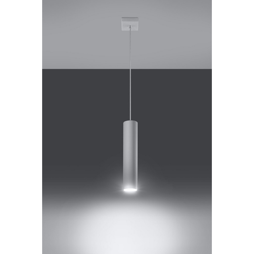 Sollux SL.0323 - Lühter LAGOS 1 1xGU10/40W/230V valge