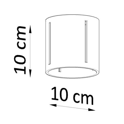 Sollux SL.0357 - Laevalgusti INEZ 1xG9/40W/230V hall