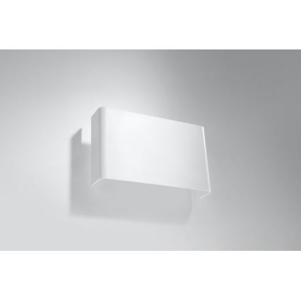 Sollux SL.0419 - Seinavalgusti COPERTURA 2xG9/40W/230V valge