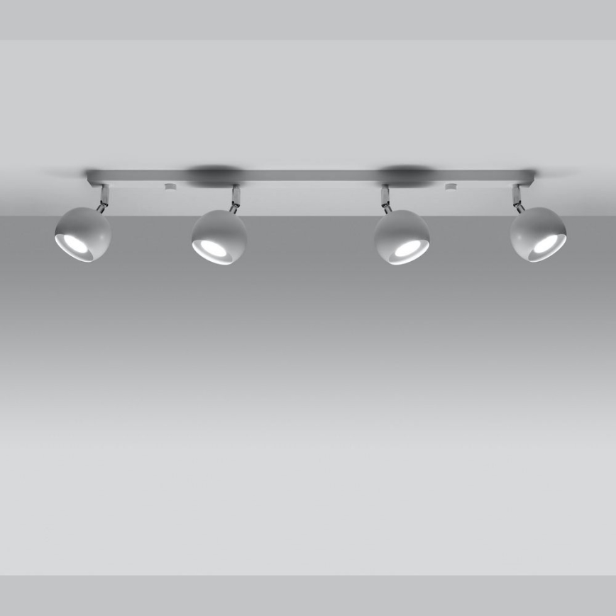 Kohtvalgusti lakke OCULARE 4xGU10/10W/230V