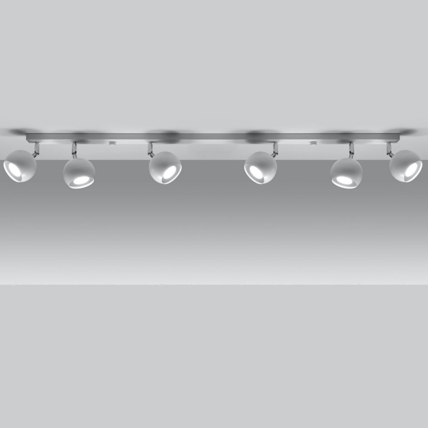 Kohtvalgusti lakke OCULARE 6xGU10/10W/230V