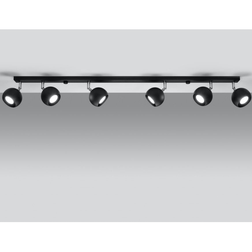 Kohtvalgusti lakke OCULARE 6xGU10/10W/230V