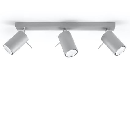 Kohtvalgusti lakke RING 3xGU10/10W/230V