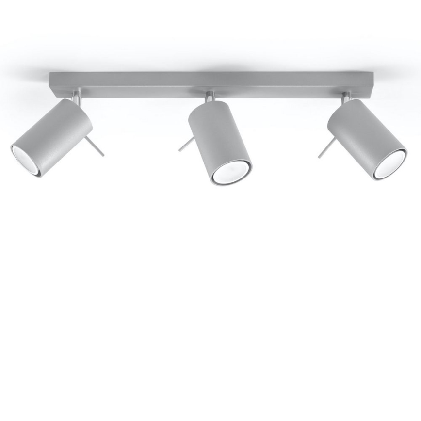 Kohtvalgusti lakke RING 3xGU10/10W/230V