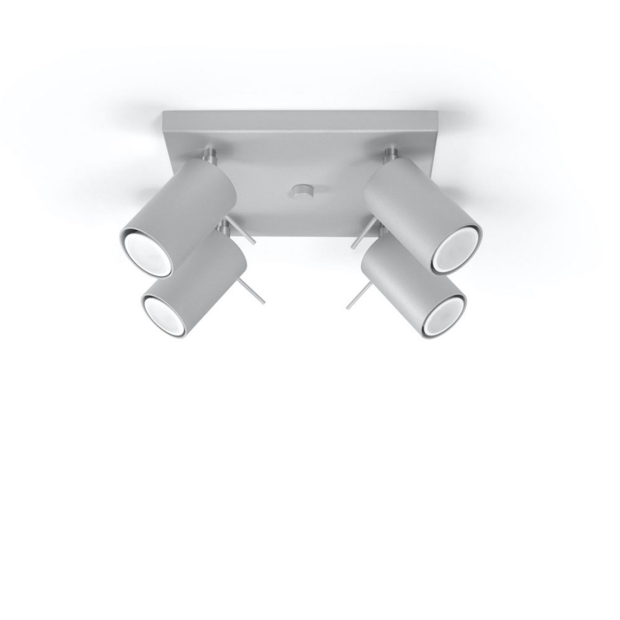 Kohtvalgusti lakke RING 4xGU10/10W/230V