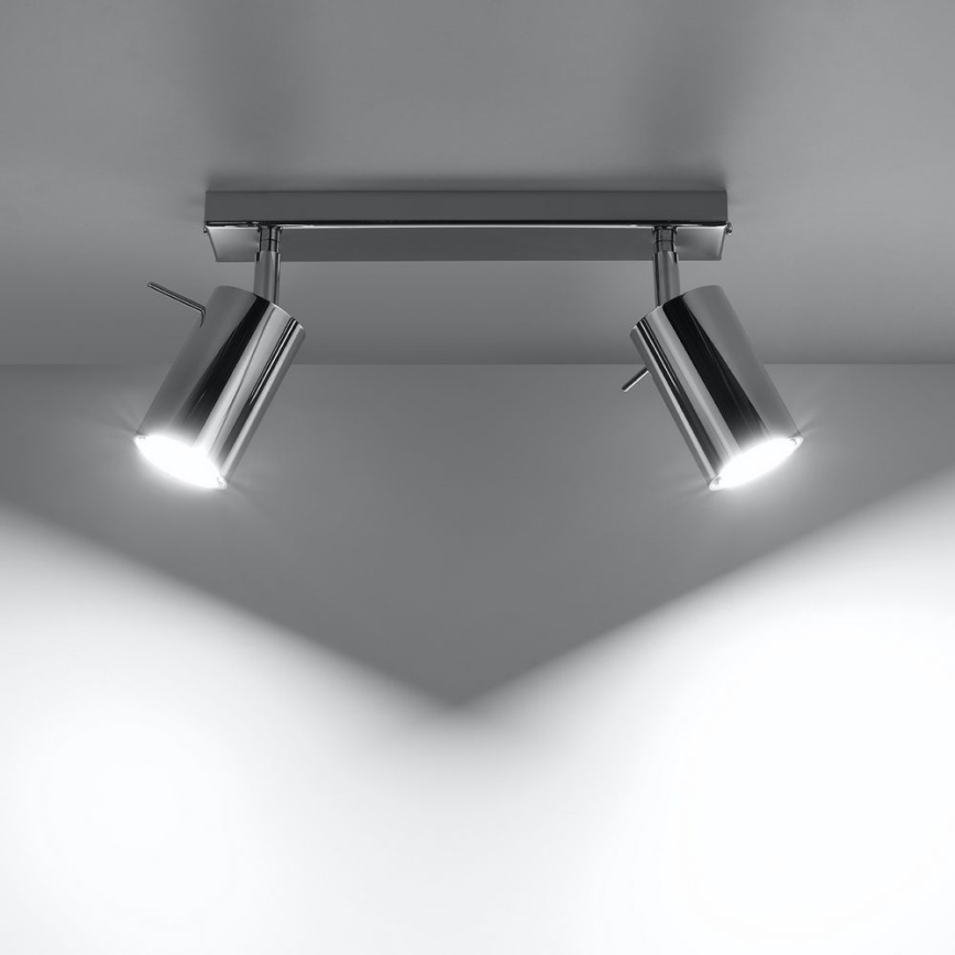 Kohtvalgusti RING 2xGU10/10W/230V
