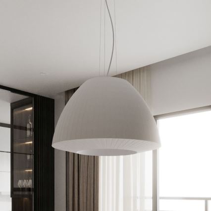 Lühter BELLA 3xE27/60W/230V d. 60 cm valge