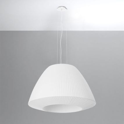 Lühter BELLA 3xE27/60W/230V d. 60 cm valge