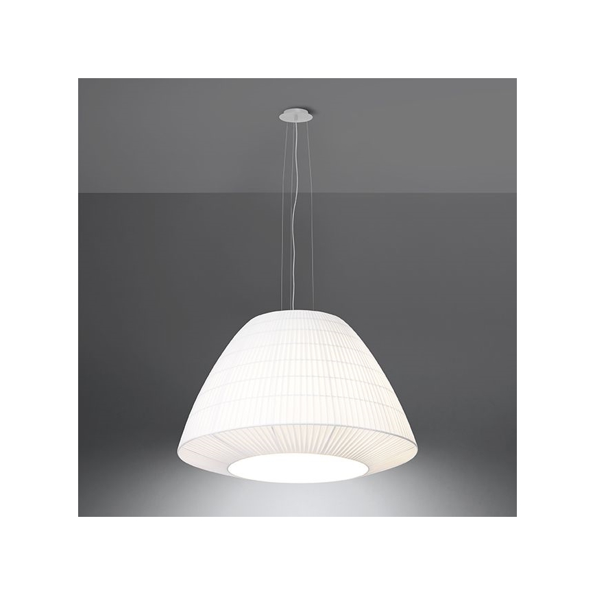 Lühter BELLA 3xE27/60W/230V d. 60 cm valge