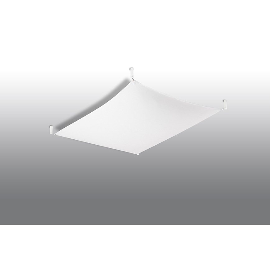 LED laelamp LUNA 2xG13/8,5W/230V 80x105 cm valge