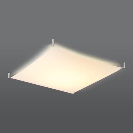 LED laelamp LUNA 4xG13/8,5W/230V 105x105 cm valge