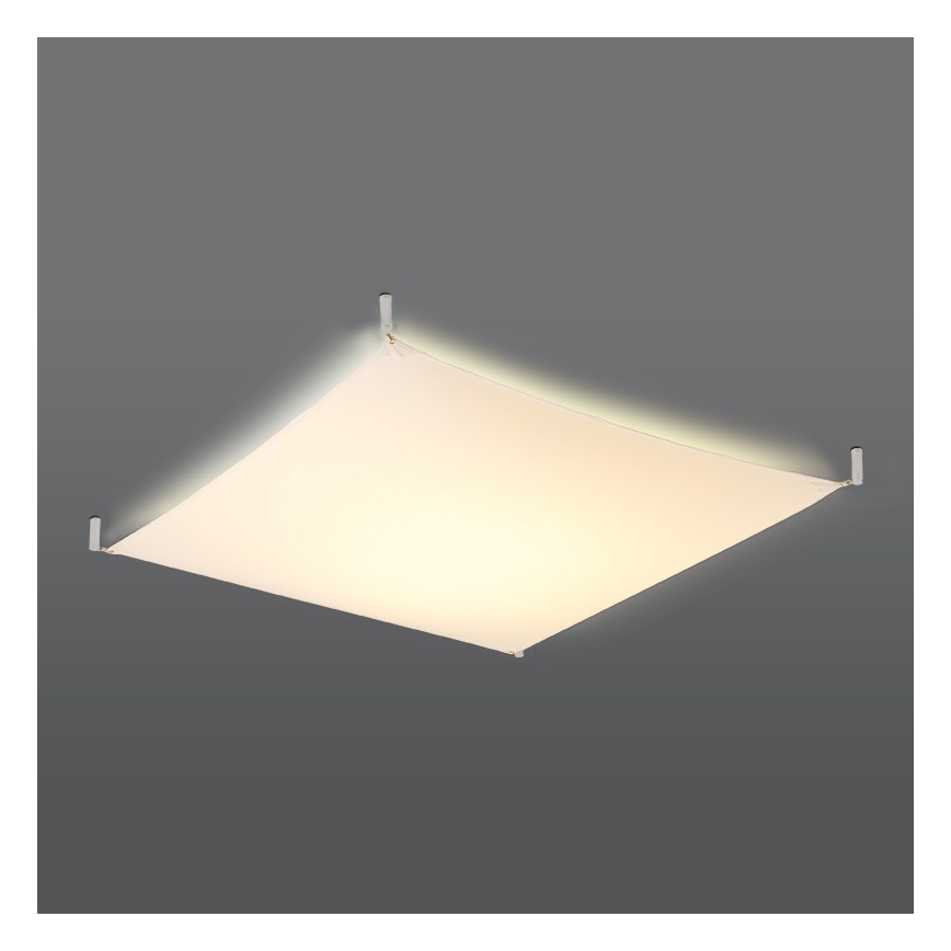 LED laelamp LUNA 4xG13/8,5W/230V 105x105 cm valge