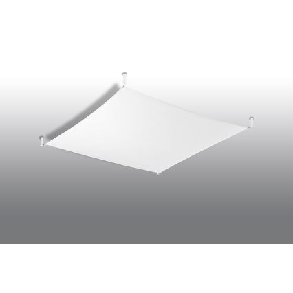 LED laelamp LUNA 4xG13/8,5W/230V 105x105 cm valge