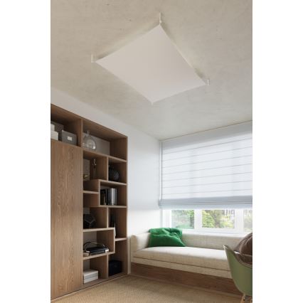 LED laelamp LUNA 6xG13/8,5W/230V 140x140 cm valge