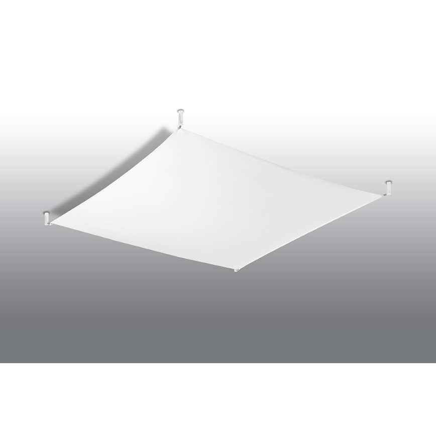 LED laelamp LUNA 6xG13/8,5W/230V 140x140 cm valge