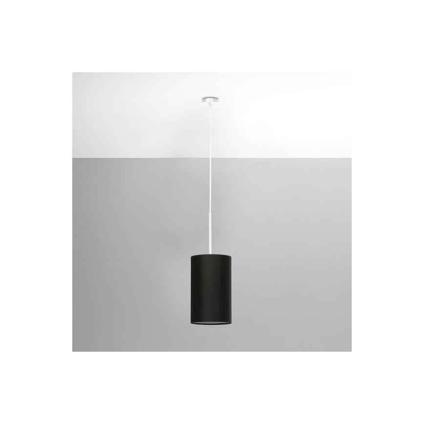 Lühter OTTO 1xE27/60W/230V d. 15 cm must
