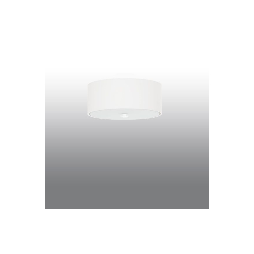 Laevalgusti SKALA 3xE27/60W/230V d. 30 cm valge
