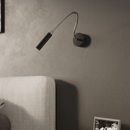 Paindlik väike lamp AXIL 1xG9/12W/230V must