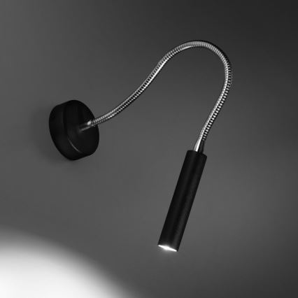 Paindlik väike lamp AXIL 1xG9/12W/230V must