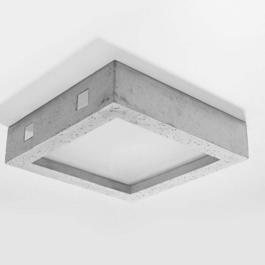 LED Laevalgusti RIZA LED/18W/230V betoon