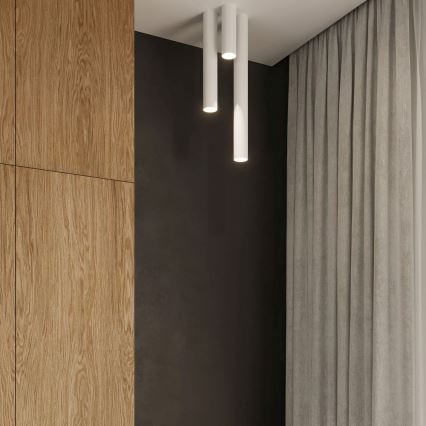 Kohtvalgusti LAGOS 1xGU10/10W/230V 10 cm valge