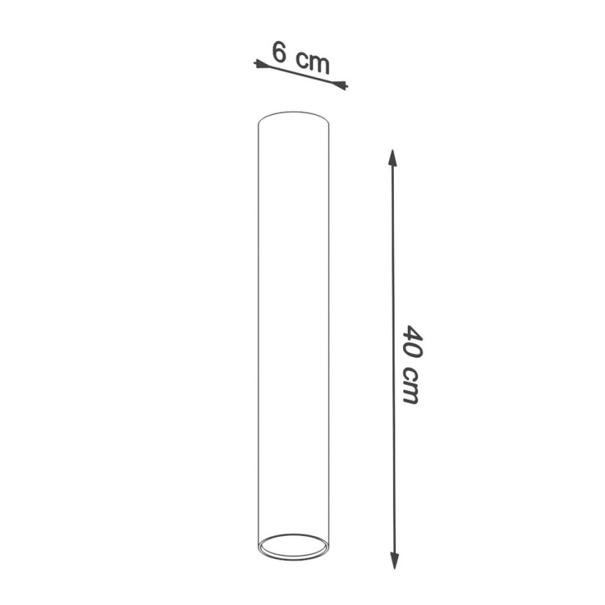 Kohtvalgusti LAGOS 1xGU10/10W/230V 40 cm valge