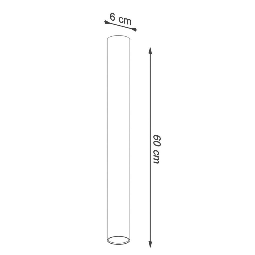 Kohtvalgusti LAGOS 1xGU10/10W/230V 60 cm valge