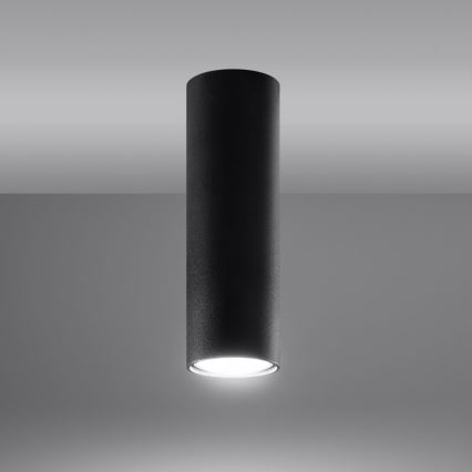 Kohtvalgusti LAGOS 1xGU10/10W/230V 20 cm must