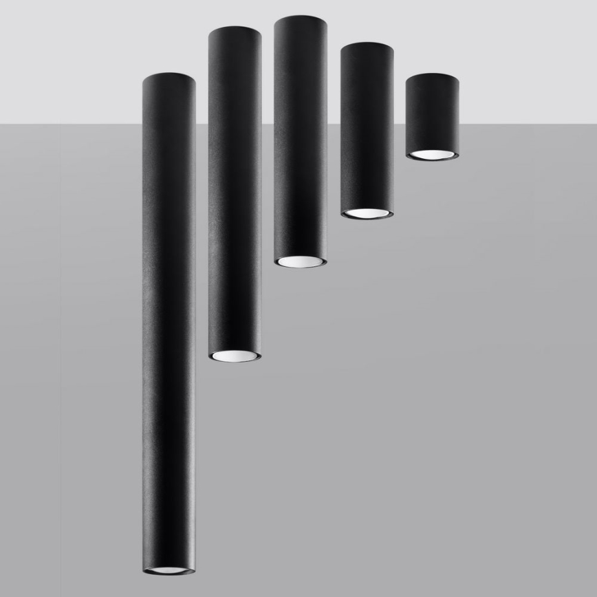Kohtvalgusti LAGOS 1xGU10/10W/230V 20 cm must