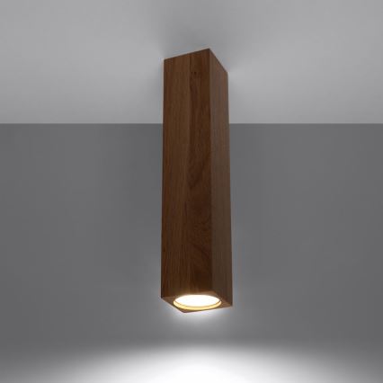 Kohtvalgusti KEKE 1xGU10/40W/230V 30 cm tamm