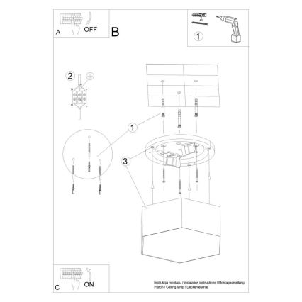 Laevalgusti SUNDE 2xE27/60W/230V 11,5 cm must