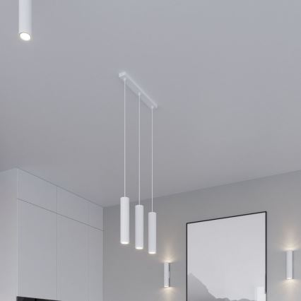 Lühter LAGOS 3xGU10/10W/230V valge
